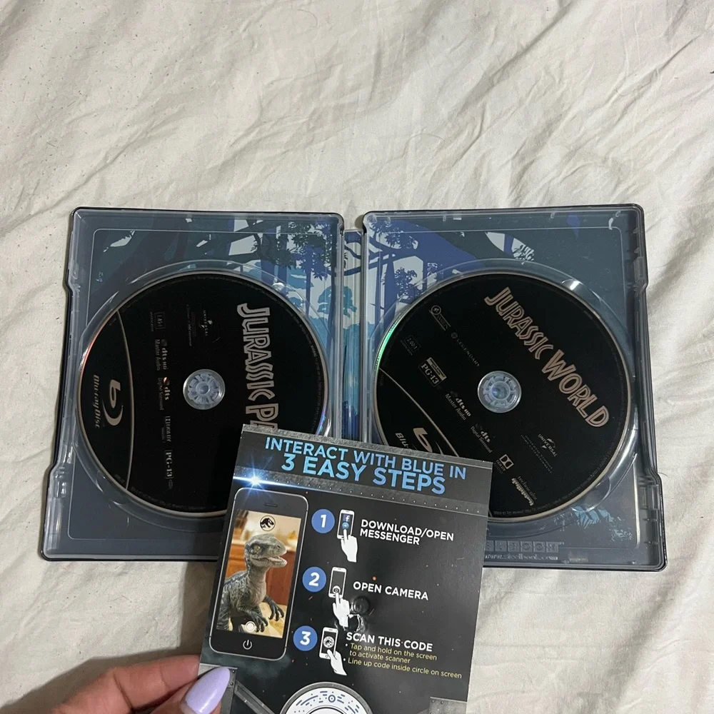 Jurassic World steelbook collection